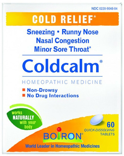 Boiron Coldcalm Alivio De La Gripe 60 Tabletas 