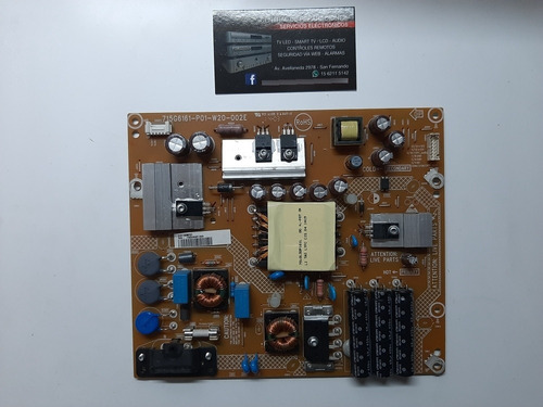 Placa De Fuente Led Philips 39pfg4109