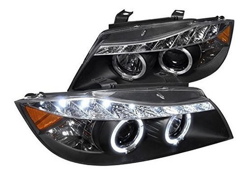 Bmw E90 Serie 3 2006 2007 2008 Faros Ojo Angel Led 325 330