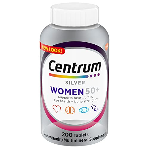 Centrum Silver - Multivitaminico Para Mujeres 50 Plus