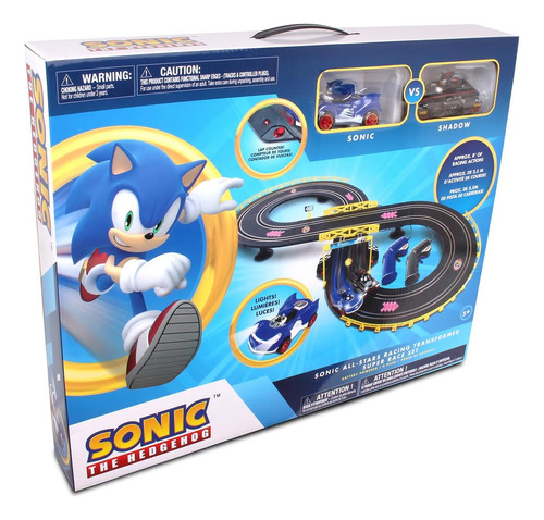 Nkok Sonic Shadow Rc - Juego De Carreras Con Tragamonedas De