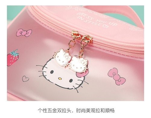 Hello Kitty Neceser Maquillaje Carterita Cosmetiquera