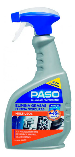 Desengrasante Industrial 500ml Paso Elimina Grasas