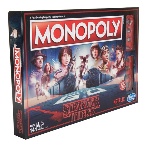 Monopoly Stranger Things Español Juego Mesa  Hasbro C4550