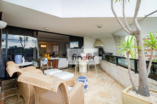 Imagem 4 de 30 de King Albert Na R. Barão De Campos Gerais, 74. Apartamento Reformado À Venda, 380 M², Varanda Gourmet, 4 Suítes, Lazer Completo E 6 Vagas. Real Parque - Ap13300