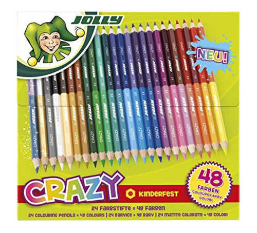 Lápices De Colores Europeos Premium Jolly Supersticks Lápice