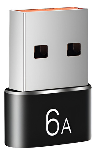 Adaptador Usb Tipo C A Usb A 6a 120w Otg Carga Rápida Datos