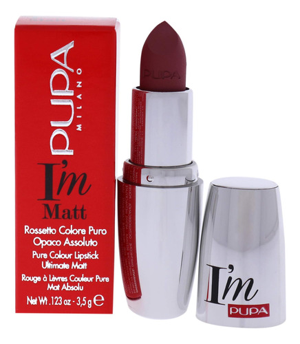 Pupa Milano I Am Matt Pure Color Lipstick - Viste Los Labios