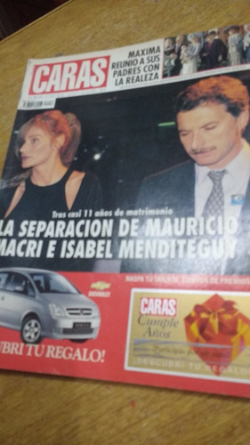 Revista Caras N° 1246 22 Noviembe Año 2005 Tapa Macri