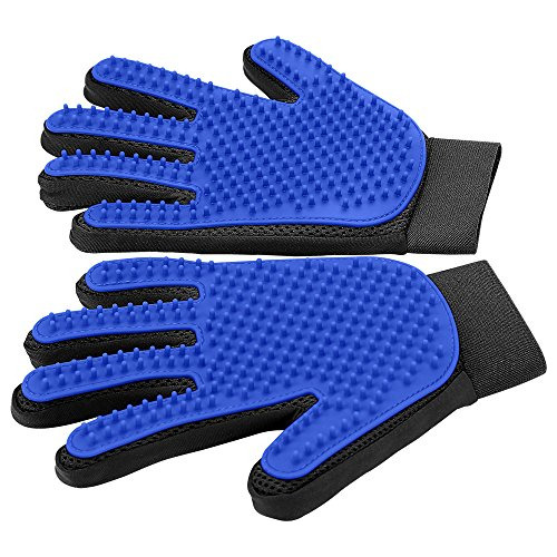 Delomo Guantes De Aseo Para Mascotas, Guantes Para Cepillos 