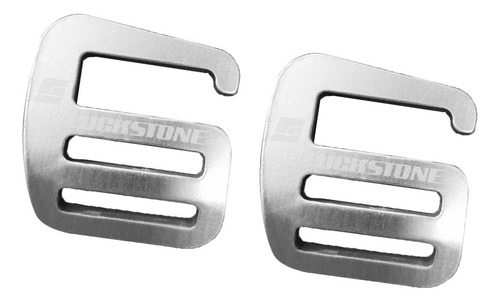 2 Piezas 25 Mm / 1 Hebilla De Correas De Gancho Metal Fuerte