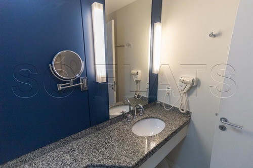 Imagem 8 de 15 de No Itaim, Flat Adagio, Fora Do Pool, Para Morar Ou Investir - Sf28708