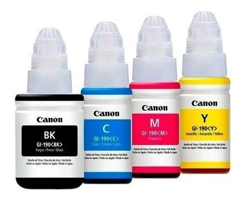 Pack Tintas Compatibles Canon Gl- 190