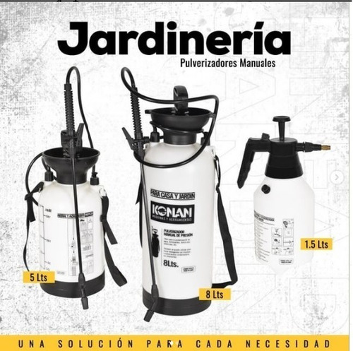 Imagen 3 de 6 de Pulverizador Fumigador 1,5 Lts Konan Casa, Jardín, Industria