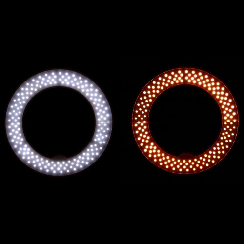 Imagen 8 de 10 de Aro Luz Led 240 Focos 18 PLG Tripie Video Maquillaje