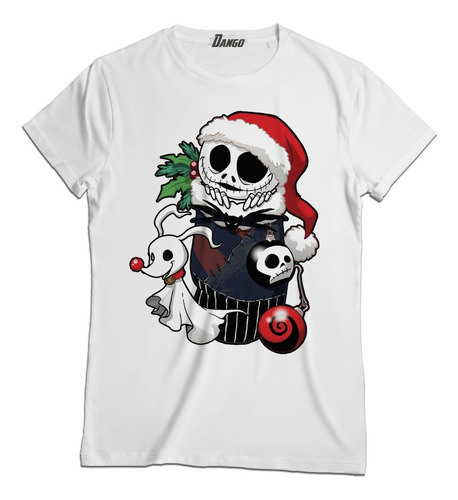 Playera Navideña Jack En Bota Navideña Nav071