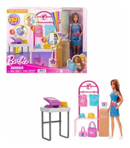 Barbie Set De Juego Profesiones Diseñadora De Modas