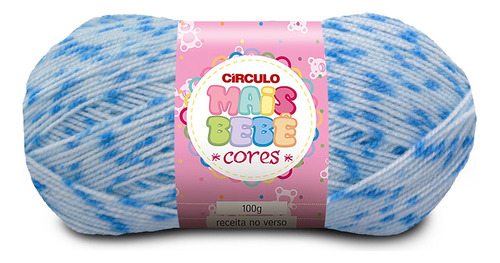 La Mais Bebe Cores 100g Circulo Cor 8266 - Cintilante