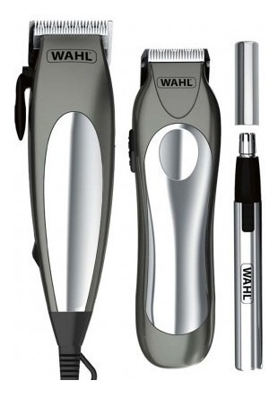 Kit Maquina Cortar Pelo Y Patillera Groom Pro 21 Piezas Wahl