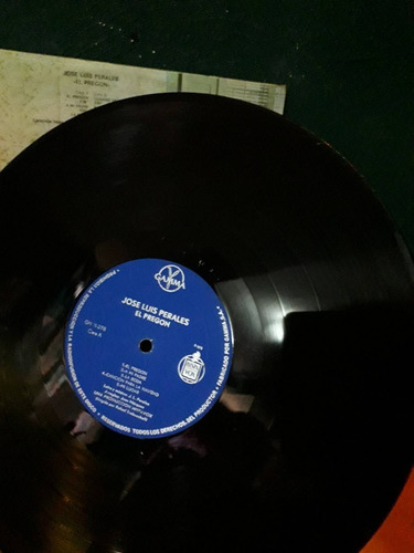 Lp José Luis Perales El Pregon/con El Paso Del Tiempo Vinilo (Usado)
