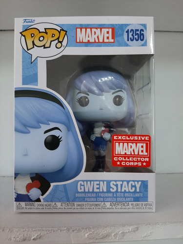 Funko Pop! Marvel Spiderman Blue Gwen Stacy 1356 (Usado)