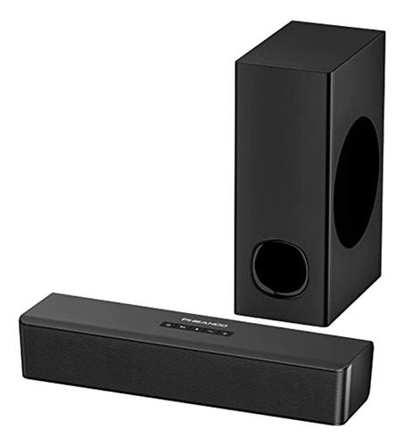 Barras De Sonido Compactas Pheanoo 2.1 Para Tv Con Subwoofer