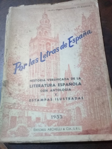  Libro**por Las Letras De España** Clara De Balestra