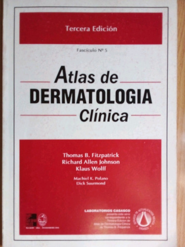 Atlas De Dermatologia Clinica Nro 5 Thomas B Fitzpatrick A99