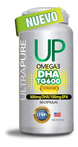 Omega Up Tg Dha600 Omega 3 X60cap
