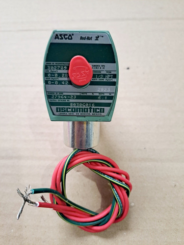 Valvula Solenoide Asco Modelo 8030g016 De 1/2 Uso General