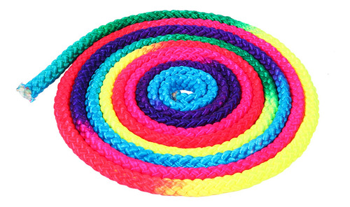 Cuerda De Entrenamiento Para Gimnasia Rítmica, Color Arcoíri
