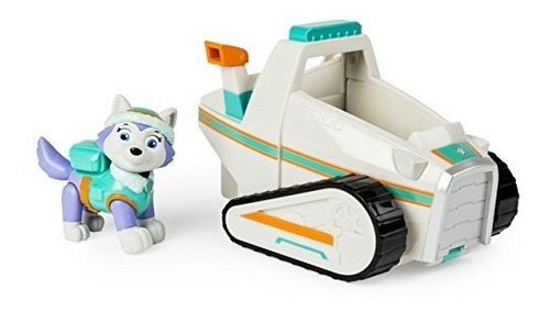 Paw Patrol Everest.s Rescue Snowmobile, Vehiculo Y Figura