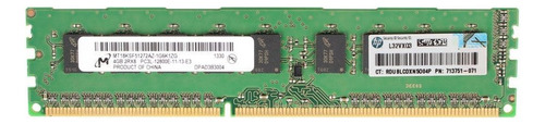 Memoria Ram Ecc Unbuffered Color Verde 4gb 1 Micron Mt18ksf51272az 1g6k1zg