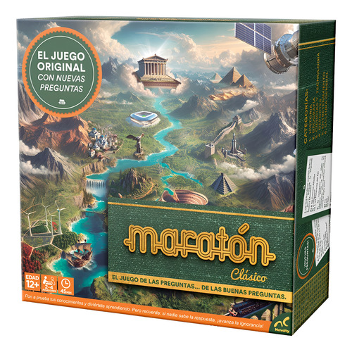 Maratón Clásico Juego De Mesa Juego Familiar Preguntas