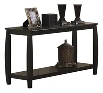 Comprar Mesa De Centro Con Estante De Madera Color Marrón\u002F2 Niveles.