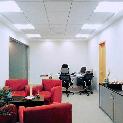 Imagen 4 de 7 de Lámpara Led 60x60 Blanco, 32w, Luz Neutra, Interior Oficina