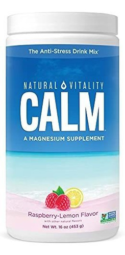 Natural Vitality Natural Calm Magnesio Anti Estrés, Orgánico