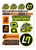Comprar Stickers Calcos Calcomanias Cascos Pilotos Fomula Uno 1 F1