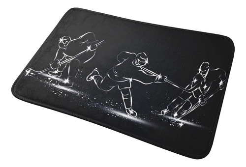 Alfombras De Baño De Hockey Sobre Hielo Alfombra De Baño 16