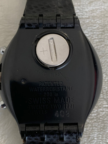 Relogio Swatch Crono,scuba 200.sdb102,ano 1992. Sem Uso 45mm