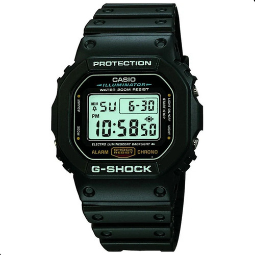 Relógio Casio G-shock Masculino Dw-5600e-1vdf Original + Nf