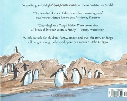 Book : And Tango Makes Three - Justin Richardson - Pe (8459