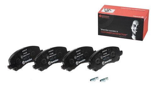 Balatas Bajos Metales Delanteras Compass 2007/2017 Brembo