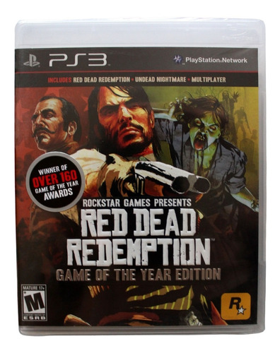 Red Dead Redemption Goty Ps3 Standard Físico / Sellado