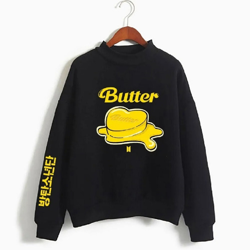 Sudadera Moda K-pop Butter Mod 2 Impresion En Manga