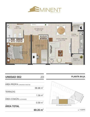Imagen 2 de 12 de Venta Apartamento Dos Dormitorio Con Renta En Bella Vista 002