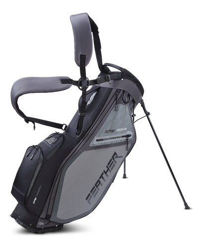 Bolsa Golf Stand Big Max Dri Lite Feather 100% Impermeable Color Gris/Negra