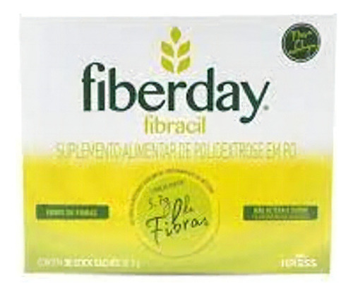 Fibra Reguladora Fiberday Fibracil 30 Sache 8 G