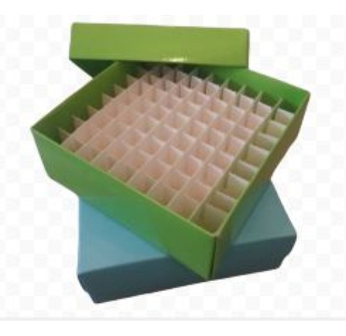 Caja De Cartón Para Congelación Tubos De 1.5/2 Por 10 Cajas