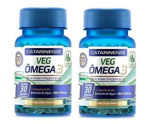 Omega 3 Vegano Catarinense 30 Capsulas